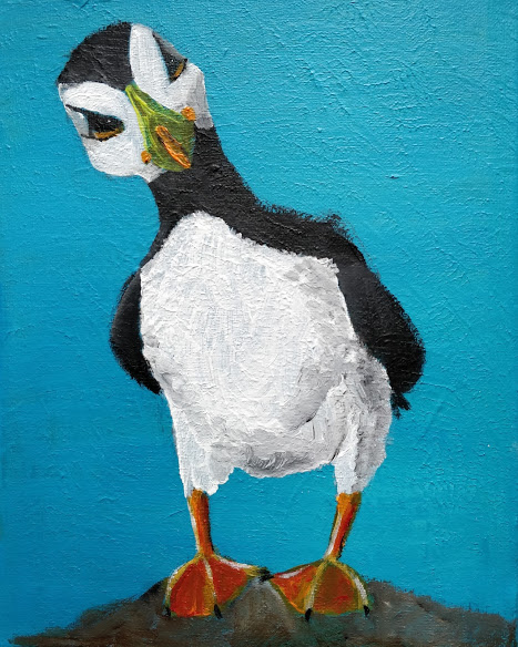 SOLGT   Puffin 24x30